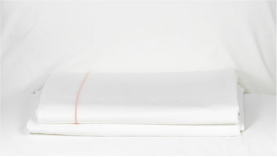 Valeria Home Παπλωματοθήκη Μονή 160x200 Linia Blush