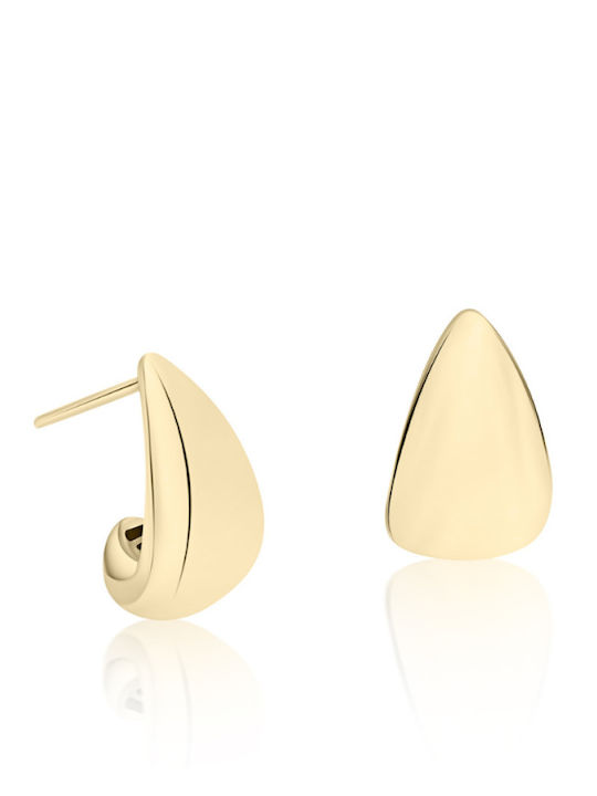 Chrilia Dangle Earrings Made of 9K Gold