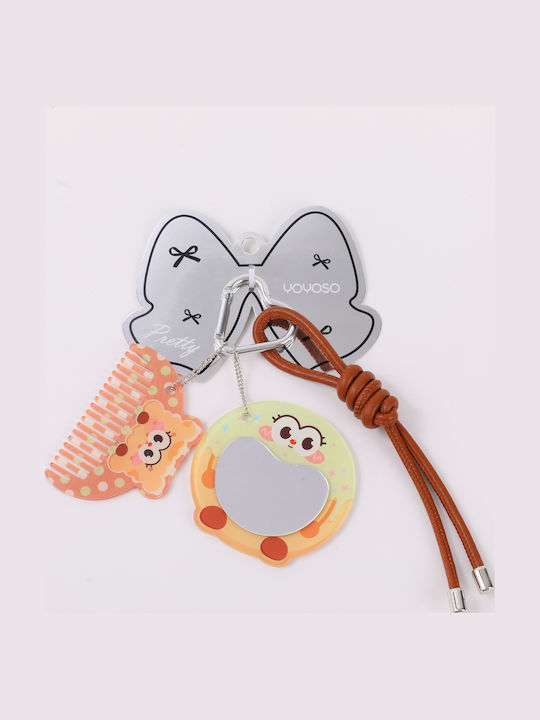 Candy Toy Series – Ключодържател Пудинг Огледало Гребен