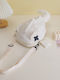 Kids Shoulder Bag White