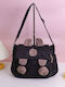 Kids Shoulder Bag Black 3cm