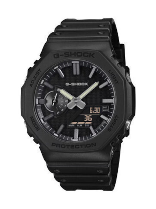 Casio Ceas Bărbătesc Cu Baterie Și Curea Din Cauciuc Neagră