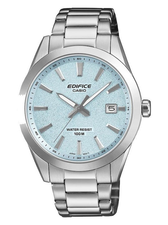 Casio Мъжки Часовник 40мм На Батерия Със Сребри...
