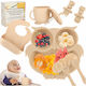 ikonka Silicone Feeding Set with Anti-Slip Base...