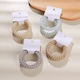 Set Hair Scrunchies Coil – Multicolored Polka Dots 2 Pieces