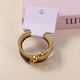 Hair Scrunchies Set with Gold Beads 4 Pieces