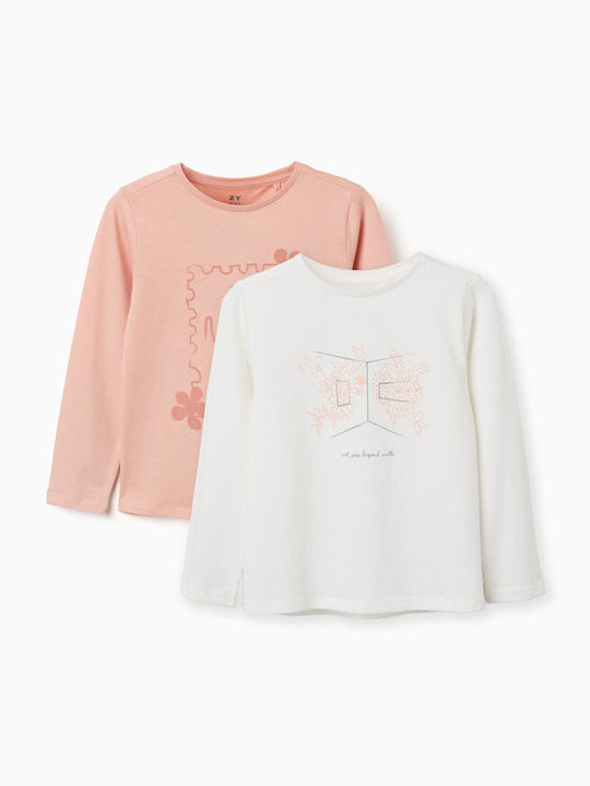 Zippy Set Kids Tops Salmon
