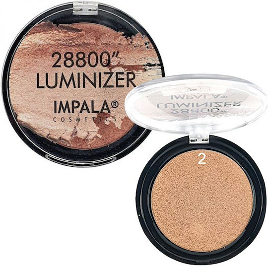 Impala Luminizer 28800 Compact Highlighter Golden Glow Λαμψη No 01 7gr