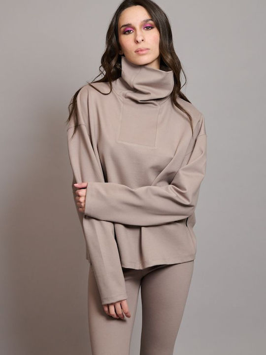 Collectiva Noir Damen Sport Top Grau
