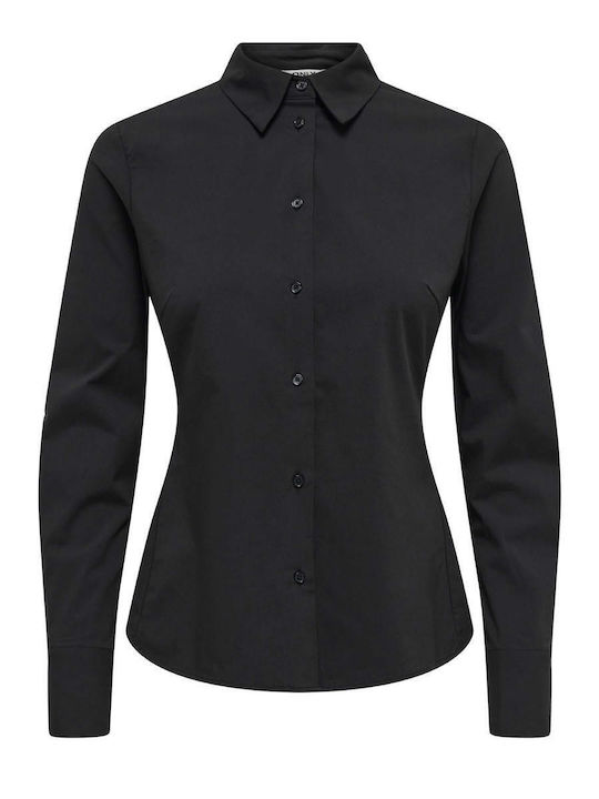 Only Long Sleeve Women's Shirt Black