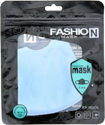 Fashion Schutzmasken Stoff Blau 387144 1 Stück