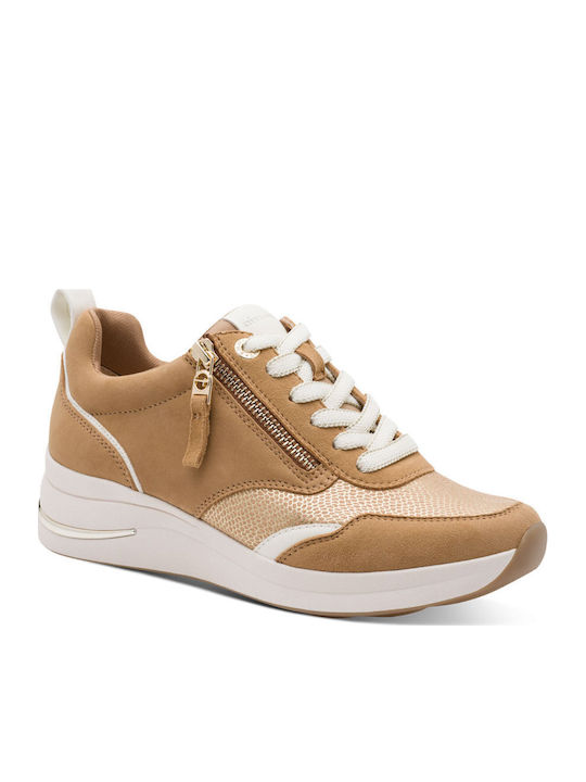 Tamaris Damen Anatomische Sneakers Braun
