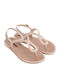 Women's Flat Sandals Orange