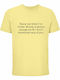 T-shirt Unisex " Enjoy Me Broke Money Is Going Change Me Funny Quote " Light Yellow