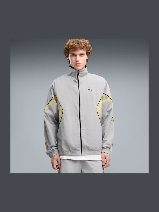 Track Jacket Men's Track Jacket Track Jacket Grey