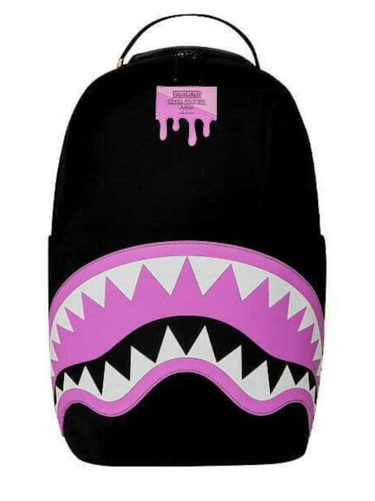 Sprayground Σχολική Τσάντα Πλάτης Γυμνασίου - Λυκείου Shark Central Light Purple DLXS 29.21 x 15.24 x 45.7εκ