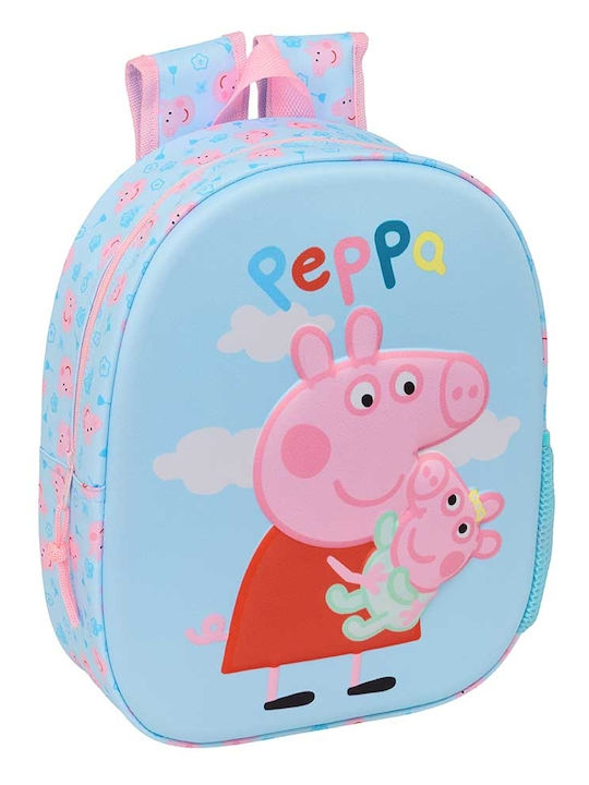 Safta George Peppa Pig 3d Ghiozdan Scoala De Sp...