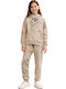 Kinder Sweatpants Set Beige