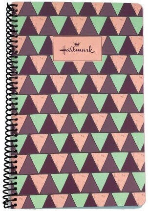 Hallmark Spiral Ruled Notebook B5 70 Paper Sheets 2 Subjects