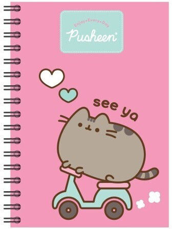 Back Me Up Spiral School Notebook Ruled B5 70 Paper Sheets 2 Subjects The Cat See Ya