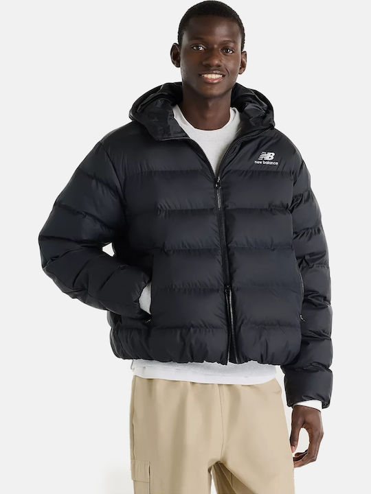 New Balance Μπουφάν Puffer Blk