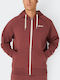 Men's Fleece Jacket Fleece Red