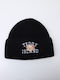 Beanie Unisex Strickmütze in Schwarz