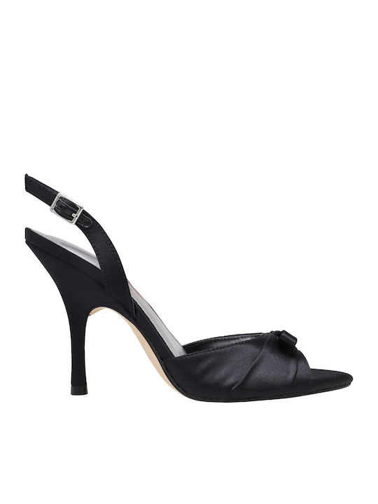 Fabric Sandals Black