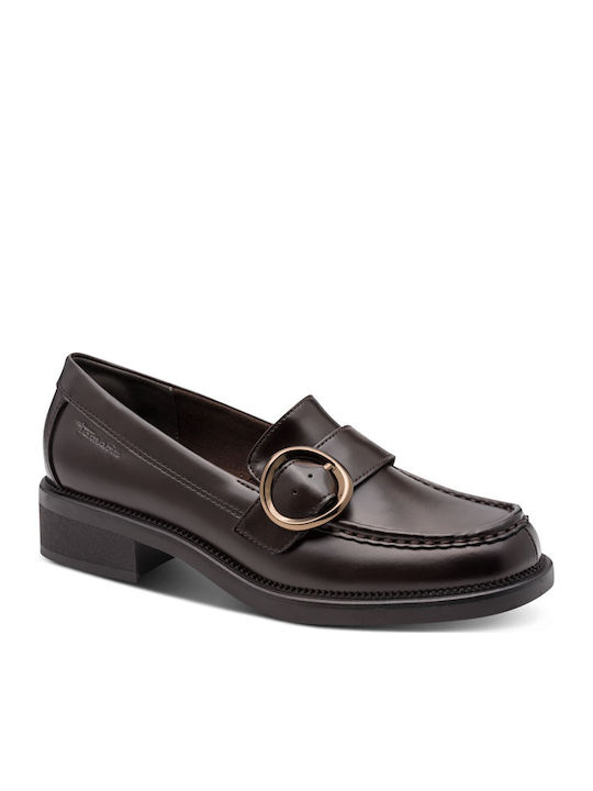 Tamaris Loafers Dama Din Piele Maro