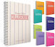 Gipta Spiral Ruled A4 3 Subjects College Book (Miscellaneous Colours) 3-54-32
