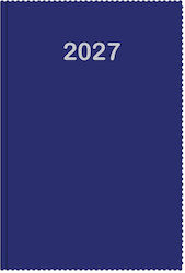Innostat Daily Agenda B6 2027 Navy Blue 12x17cm
