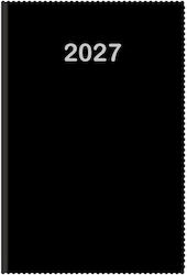Innostat Daily Agenda 2027 Black 17x24cm