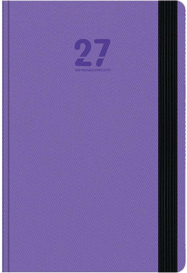 Innostat Rodonit Agendă Zilnică 2027 Violet 17x24 cm