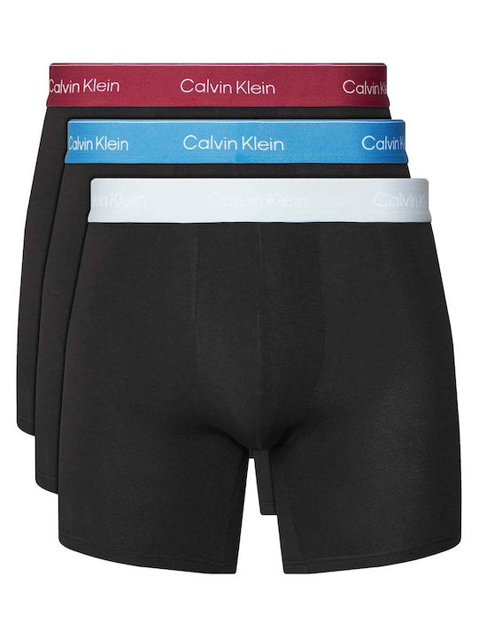 Calvin Klein Boxeri pentru bărbați Negri 3Pack