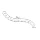 Aca LED Linear Ceiling Light 12W Warm White IP20
