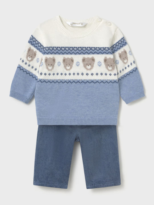 Mayoral Kids Set with Pants Winter 2 Pieces Blu...