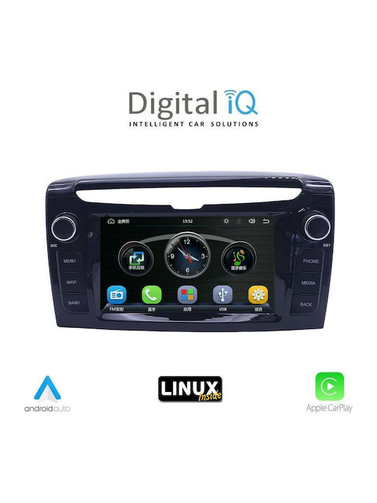 Digital IQ Bla 044_cpa 7" Deck Multimedia Linux System Lancia Ypsilon Modell 2011+