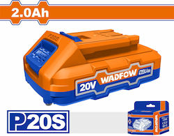 Wadfow Wadfow Lithium Werkzeugbatterie 20V mit Batteriekapazität 2Ah Wadfow Wadfow Lithium Werkzeugbatterie 20V mit Batteriekapazität 2Ah