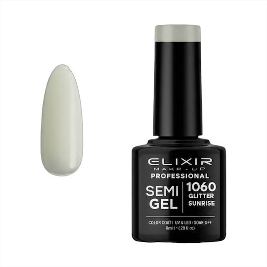 Elixir Semigel Gel Nagellack 1060 Khaki 8ml