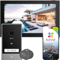 Ezviz Σετ Θυροτηλεόρασης Wi-Fi Μαύρο Ezviz Σετ Θυροτηλεόρασης Wi-Fi Μαύρο