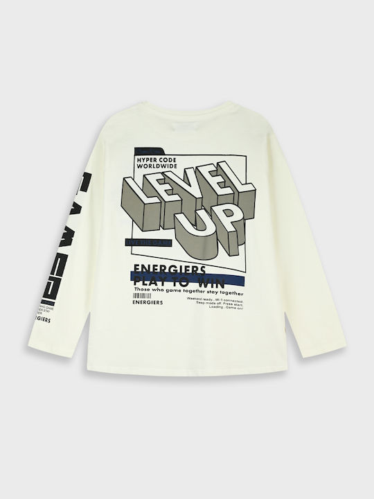 Energiers Top Pentru Copii Bluza Cu Mâneci Lungi Gheață