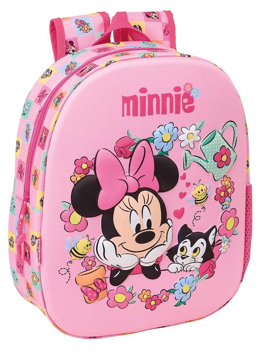 Safta Minnie Mouse 3d Ghiozdan De Spate Grădini...