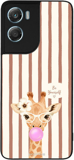 Sonique Stripe Stories Series Case Motorola Moto G06 4G Moto G06 Power 4G Brown Giraffe Bubblegum