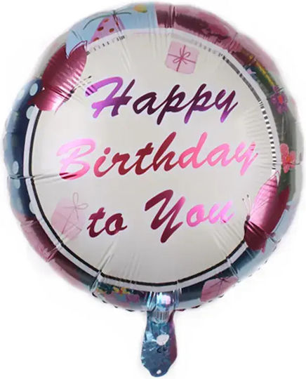 Baloane 18" Happy Birthday To You Fluturi