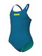 Arena Team Swim Pro Solid Costume de baie pentru copii Întreg Verde