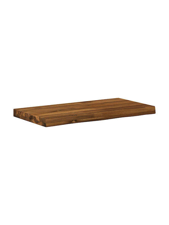 vidaXL Rectangular Table Surface Made of Natura...