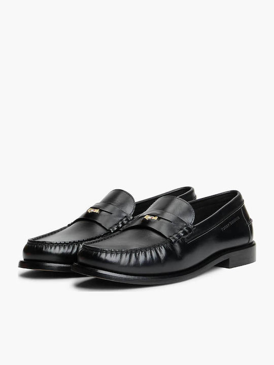 Tommy Hilfiger Men's Loafers In Black Color