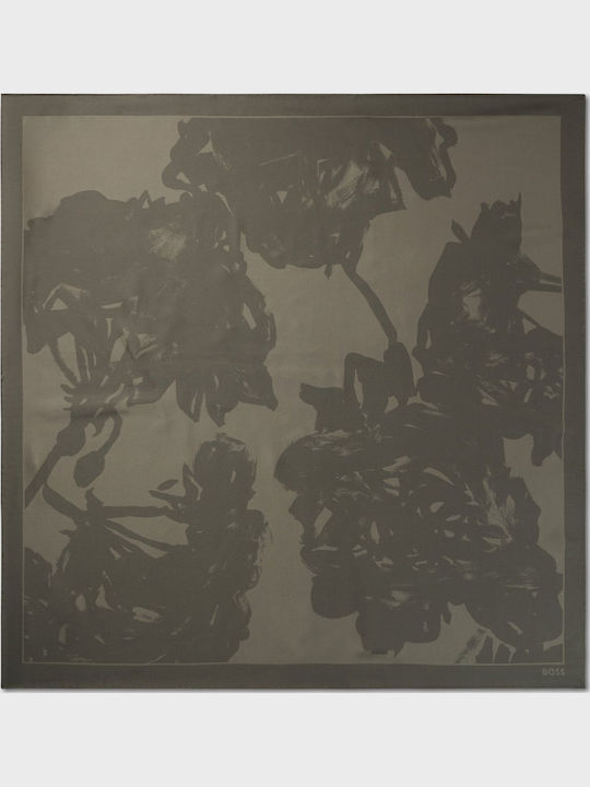 Boss Women's Silk Scarf Brown