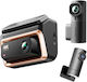 DDPAI Z60 Pro Set Cameră DVR Auto 4K cu Ecran 3" Bluetooth, Wi-Fi, GPS și Cameră Oglindă Spate