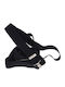 Breteli Unisex Adulți ButicCochet Din Material Sintetic Elastic 35 Mm Model Tip X Negru Br527